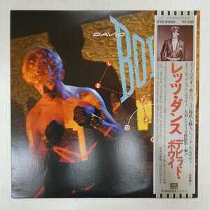 47063166;[ with belt / beautiful record ]David Bowie / Let's Dance