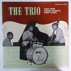 10026844;【US盤/濃マルーンラベル/深溝/MONO/手書RVG刻印/コーティングジャケ/SAVOY】The Hank Jones Trio / Bluebird