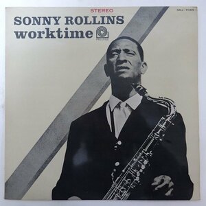 11188078;【国内盤/Prestige/ペラジャケ】Sonny Rollins / Worktime ソニー・ロリンズ ワーク・タイム