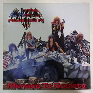 10027341;【EU盤】Lizzy Borden / Menace To Society