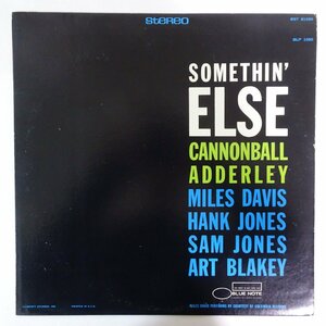 11187139;【US盤/Blue note/RVG刻印】Cannonball Adderley / Somethin' Else