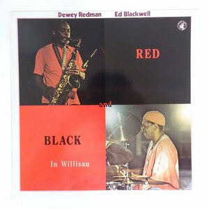 11187307;【ほぼ美盤/Italyオリジナル/Black Saint/コーティングジャケ】Dewey Redman, Ed Blackwell / Red And Black In Willisau