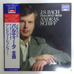 11187387;【ほぼ美盤/国内LONDON/サイン？/見開き/2LP】アンドラーシュ・シフ J.S.バッハ/パルティータ全曲