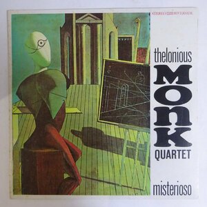 10026160;【US盤/青ラベル/Riverside】Thelonious Monk Quartet / Misterioso