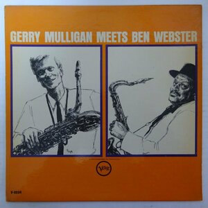 10026086;【US盤/黒T字/深溝/MONO/コーティングジャケ/VERVE】Gerry Mulligan / Meets Ben Webster