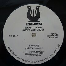 10026069;【USオリジナル/プロモ白ラベル/MUSE】Mickey Tucker / Mister Mysterious_画像3