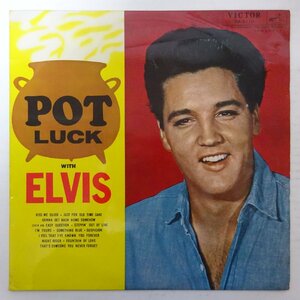 11187327;【国内盤/ペラジャケ】Elvis Presley / Pot Luck