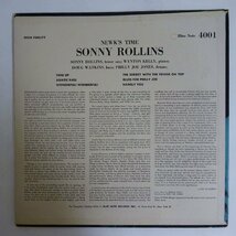 14031423;【US盤/BLUE NOTE/NewYorkラベル/RVG刻印/MONO/コーティング】Sonny Rollins ソニー・ロリンズ / Newk's Time ニュース・タイム_画像2