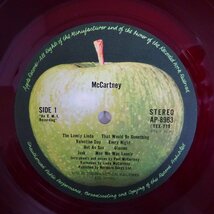 10026244;【国内盤/見開き/赤盤】Paul McCartney / McCartney_画像3