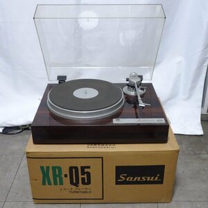 Q10679 【発送可!】SANSUI XR-Q5 ターンテーブル レコードプレーヤー A0000150