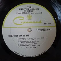 10025787;【US盤/MONO/コーティングジャケ/見開き/Command】The Urbie Green 6-Tet / S.T._画像3