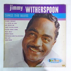 10026691;[US запись / чёрный маленький этикетка /RED VINYL]Jimmy Witherspoon / Sings The Blues
