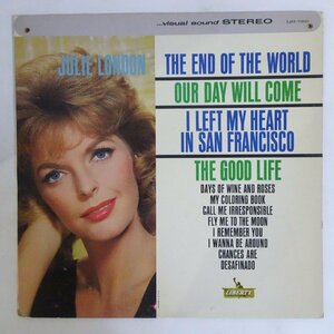 10026755;[US запись / радуга этикетка / глубокий паз /Liberty]Julie London / The End Of The World