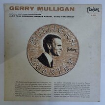 11188338;【US盤/Fantasy/マルーンラベル/深溝/MONO/Red Vinyl】Gerry Mulligan / Featuring Chet Baker, Chico Hamilton etc_画像1