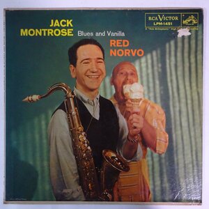 10026929;【US盤/黒銀ニッパー/深溝/MONO/マト3S2S/RCA】The Jack Montrose Quintet, Red Norvo / Blues And Vanilla