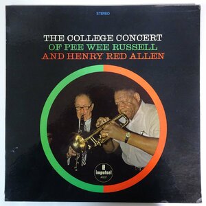 10026983;【US盤/黒橙ラベル/コーティングジャケ/見開き/Impulse!】Pee Wee Russell And Henry Red Allen / The College Concert