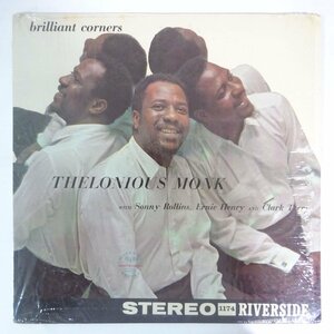 14031789;【US盤/RIVERSIDE/黒大ラベル/深溝/シュリンク付】Thelonious Monk / Brilliant Corners