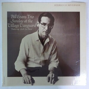 14031747;【US盤/RIVERSIDE/ターコイズラベル/シュリンク付】Bill Evans Trio Featuring Scott La Faro / Sunday At The Village Vanguard