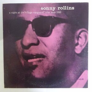 10026169;【国内盤/MONO/Blue Note】Sonny Rollins / A Night At The Village Vanguard ヴィレッジヴァンガードの夜