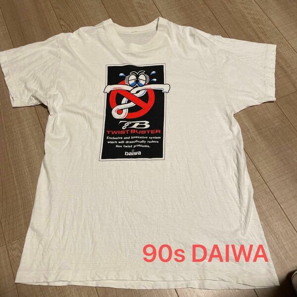 DAIWA ダイワ TWIST BUSTER ヴィンテージ シングルステッチ Tシャツ ②