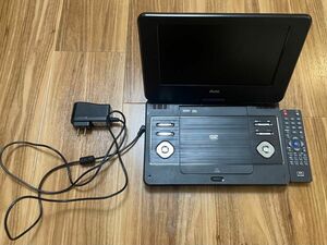 【即日発送】AVOX 9型ポータブルDVDプレーヤー ADP-940CK