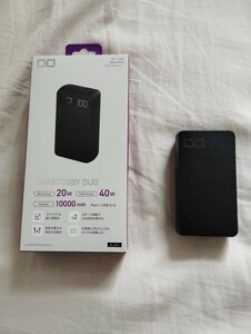 モバイルバッテリー CIO SMARTCOBY DUO ほぼ新品