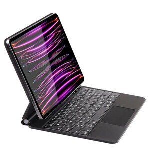 日本語配列マジックキーボード for Apple iPad Pro 12.9インチ 第6 5 4 3世代, Magic Smart Keyboard ケースカバー付き【取扱説明書付き】