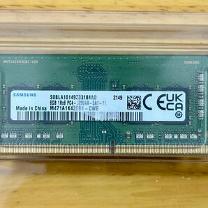 SAMSUNG SO-DIMM PC4-3200 8GB ノートパソコン用 ノート用メモリ