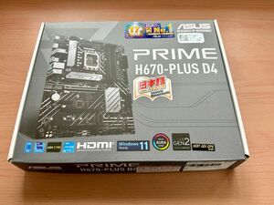 ASUS マザーボード PRIME H670-PLUS D4 ATX