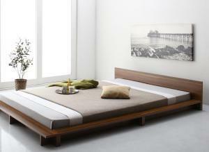  simple modern design fro Arrow stage bed Gunthergyunta- walnut Brown black 