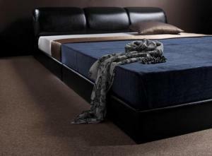  modern design floor bed MAD mud standard bonnet ru coil with mattress da blue black black 