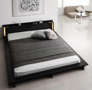  modern light * shelves * outlet attaching design fro Arrow bed SPERANZA spec Lanza black black 