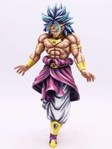 ドラゴンボール　ブロリー青髪　2次元塗装　リペイント　フィギュア　2D 一番くじ_画像5