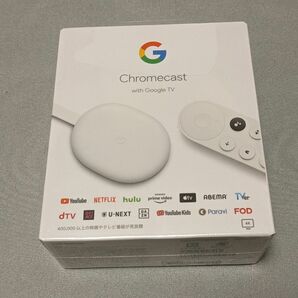 Chromecast with Google TV GA01919-JP GZRNL 4Kモデル 未開封