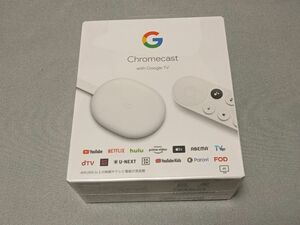 Google Chromecast with Google TV GA01919-JP GZRNL 4Kモデル 未開封