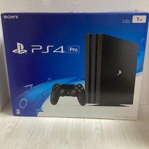 [ used ]PlayStation4 Pro jet * black 1TB CUH-7000B FW 11.50(36)