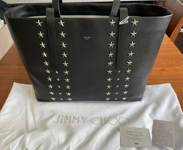 JIMMY CHOO ジミーチュウ トートバッグ 新品未使用 プリムコ スタッズ