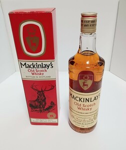 ★未開栓★MACKINLAY′S　マッキンレー　5年　760ml　43%　Old Scotch Whisky　オールドスコッチ　ウィスキー　特級　箱付き