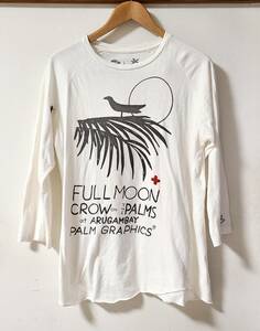 Palm Graphics for BEAMS+ 七分袖Tシャツ Size L 