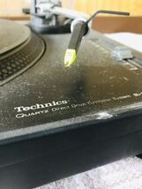 ★Technics テクニクス ターンテーブル レコードプレーヤー ブラック SL-1200MK3 TURNTABLE SYSTEM 動作確認済み ①_画像5