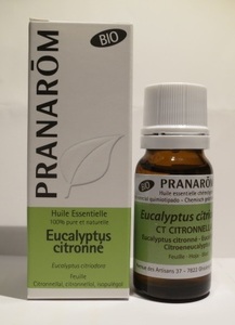  eucalyptus * lemon 10ml pra na rom PRANAROM. oil BIO