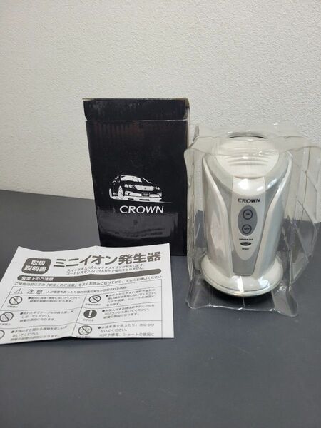 【未使用】トヨタ CROWN 限定非売品 ミニイオン発生器 