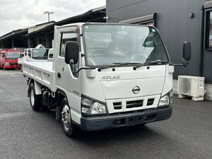  animation have! selling out!H19 year Nissan Atlas ATLAS 2t dump low floor 4.7L diesel smoother engine good condition! inspection ) Elf Saga Fukuoka 