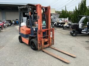  animation have! selling out! Toyota 5FGL10 forklift maximum load 1000kg maximum lifting height 3m gasoline engine good condition! Saga Fukuoka 