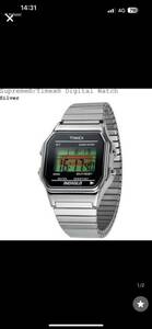  новый товар не использовался Supreme Timex Digital Watch 19A/W Timex 