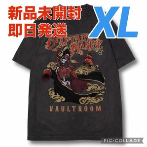 宝鐘マリン　CAPTAIN MARIN Tシャツ　チャコール　ボルトルーム　vault room 新品未使用　new 半袖