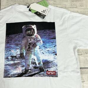★ NASA(ナサ) x B ONE SOUL(ビー・ワン・ソウル) ★ コラボ ポケT 半袖Tシャツ Lサイズ MEATBALL ミートボール (タグ付き未着用品)の画像1