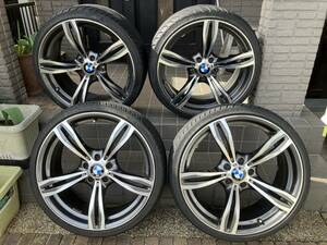 送料込み）BMW M5 レプリカWheelsTires４本set　3 Series 5 Series E90 E60 E92 E91 ガンメタポリッシュ 