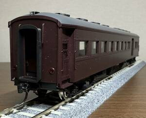 FUJI MODEL フジモデル スハニ32 リベット付 荷物丸屋根車 真鍮製