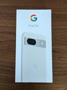 【新品未使用　おまけ付き】google pixel 8a カラー:Porcelain
